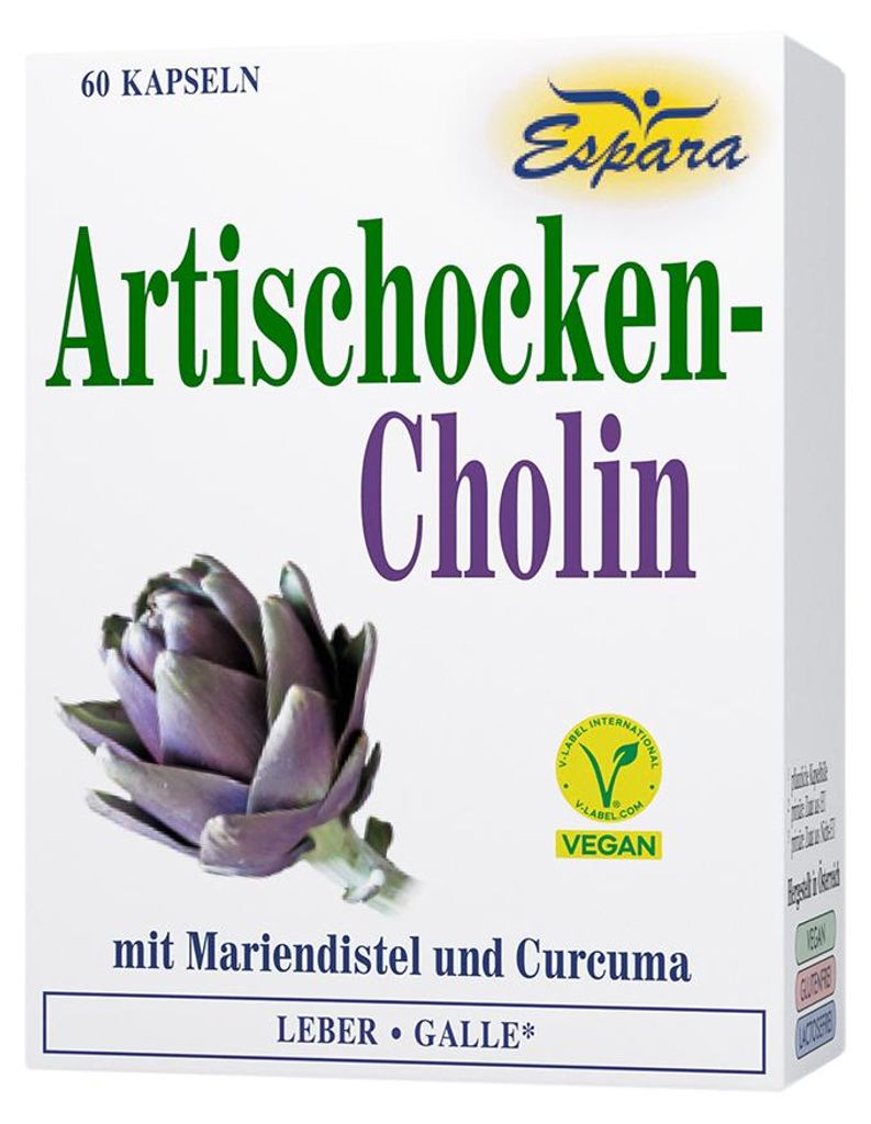 Cholina z karczocha, 60 kapsułek Zdjęcie produktu 