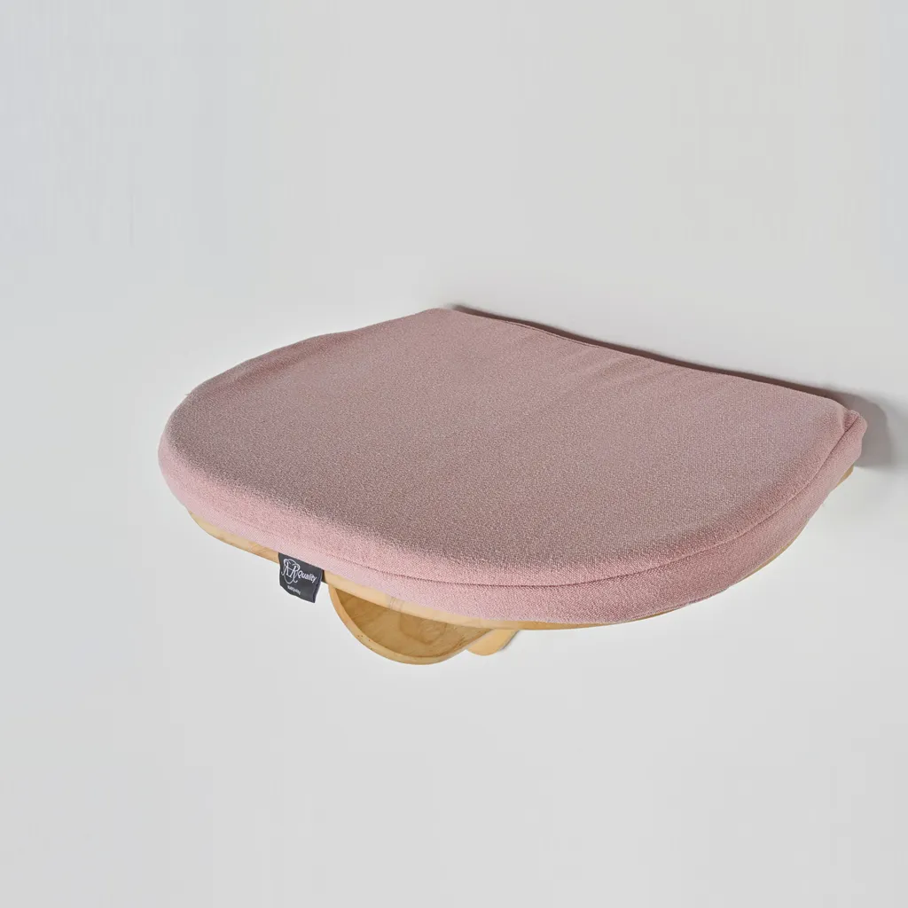 RHRQuality Parete Arrampicata Gatto 50cm Rosa | Cuccia XXL Carico 20kg