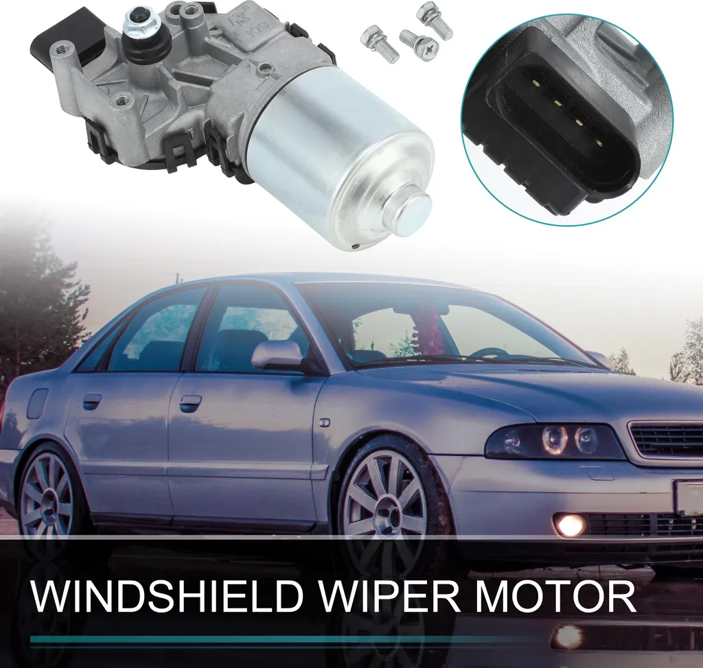 Moteur d'Essuie-Glace Avant 12V pour Audi A4 B5 Avant et Seat Exeo