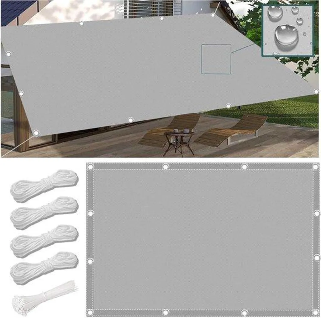 Tente de réception pour jardin 3x3m imperméable idéale pour fêtes