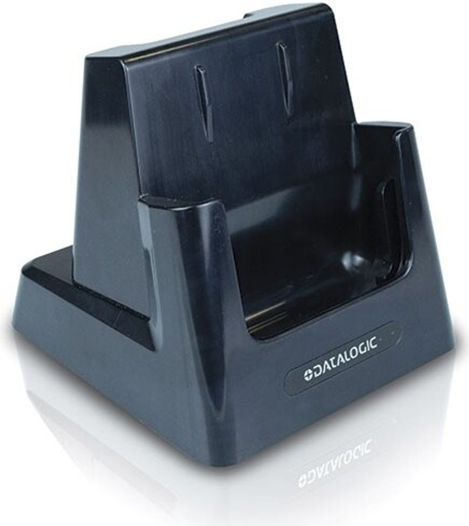 Datalogic Single Slot Dock - Handheld-Ladestation - Ausgangsanschlüsse: 1 - Schwarz - für Memor 20 (94A150099)