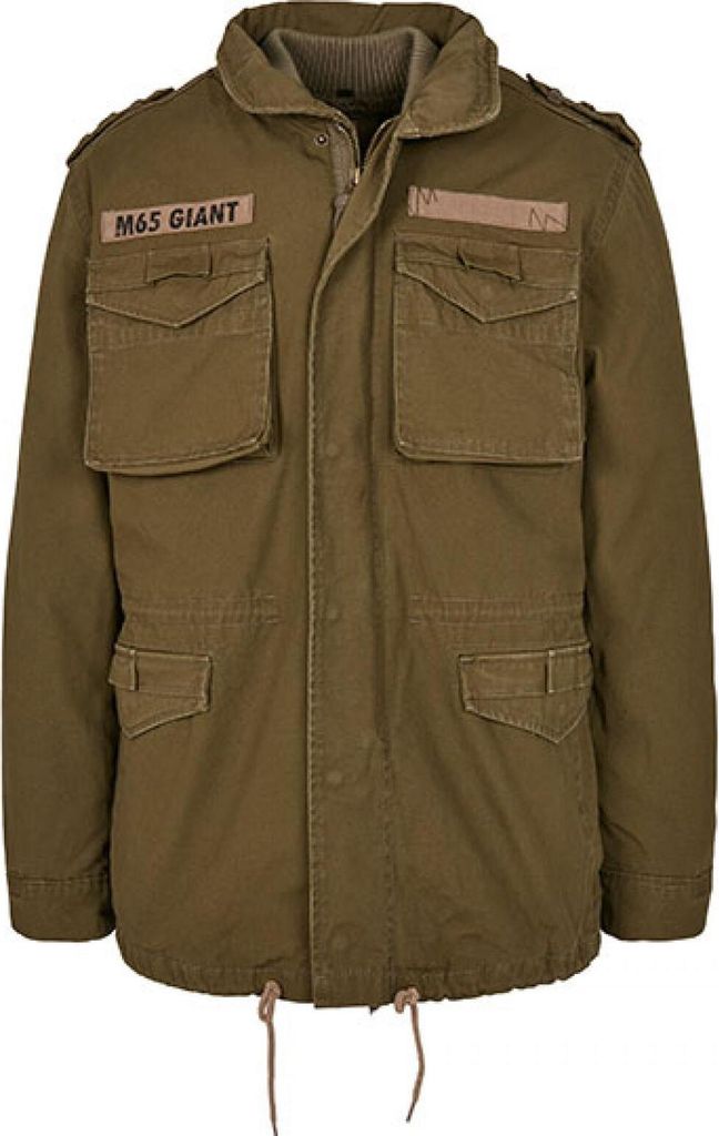 Build Your Brandit 3101 | Herren Jacke M-65 Giant Jacket - Farbe: Olive - Größe: L