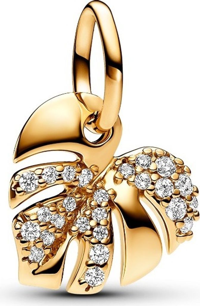 Pandora Funkelndes Monstera Blatt Charm-Anhnger 763349C01