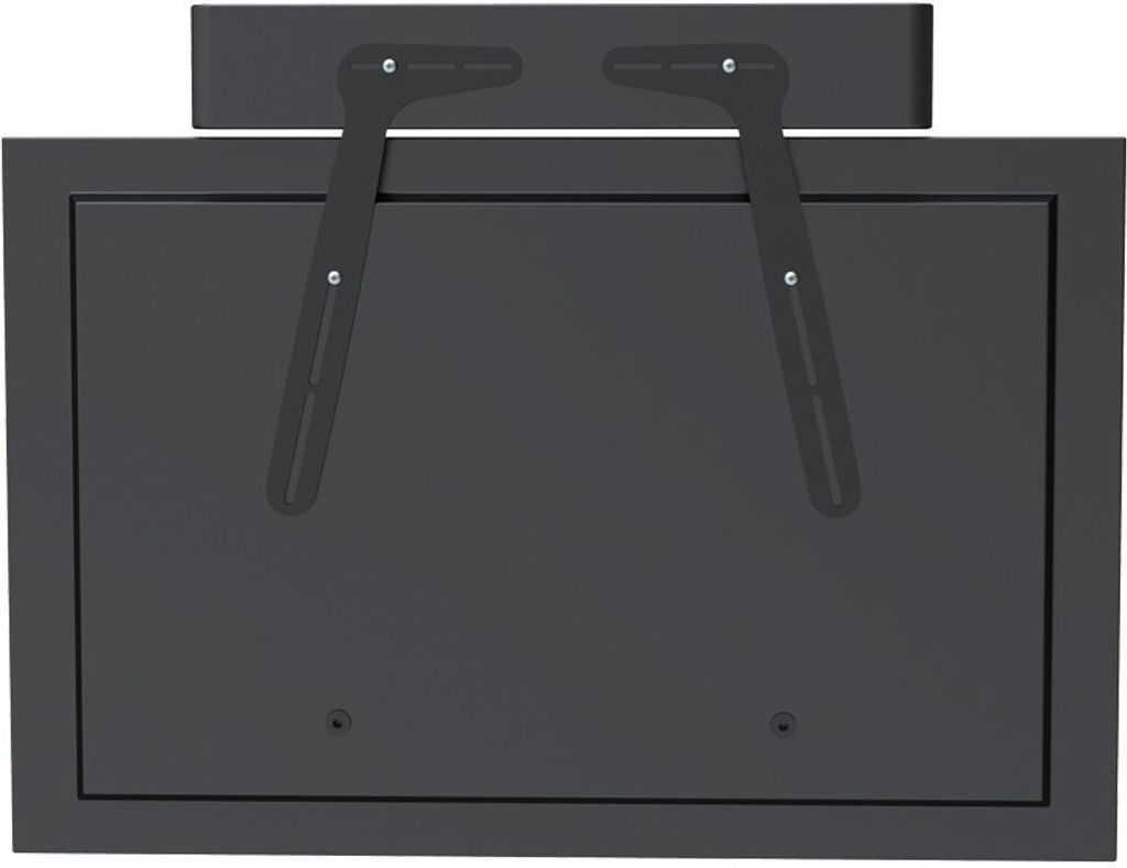 PureMounts PM-Sound-A - Universelle Soundbar / Sound Bar Halterung, VESA-kompatibel bis 600x400, max. Traglast 15kg, Material Stahl 2,5mm