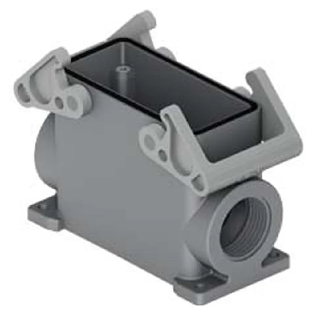 Boîtier de socle anti-vibration en plastique type T M32 77.27
