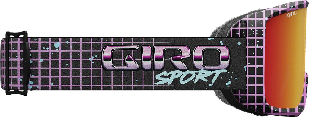 Masque snowboard Giro Sagen Purple Syndrome, confort et anti-buée