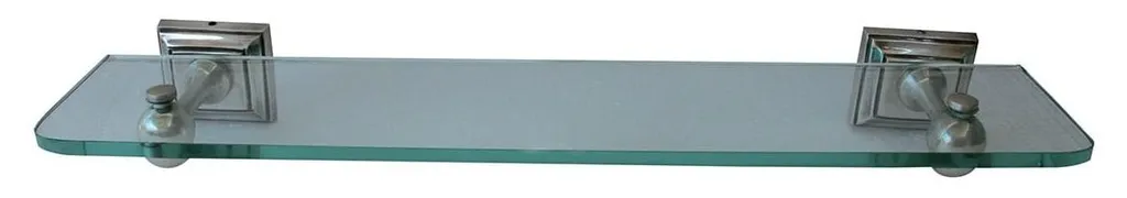 Tablette Alpha SIGNATURE en verre trempé haute résistance 60cm x 15cm