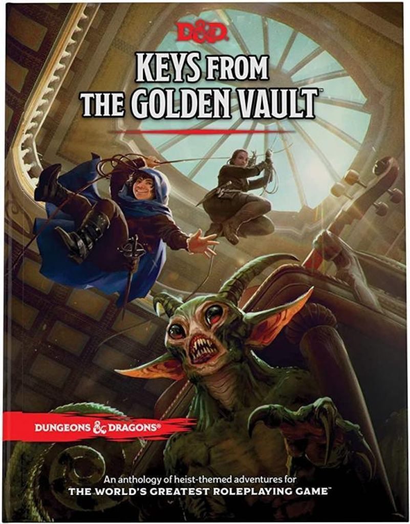 Dungeons & Dragons RPG Abenteuerbuch Keys from the Golden Vault englisch