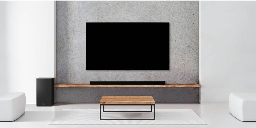 DSP9YA schwarz Soundbar mit Subwoofer Produktbild 11