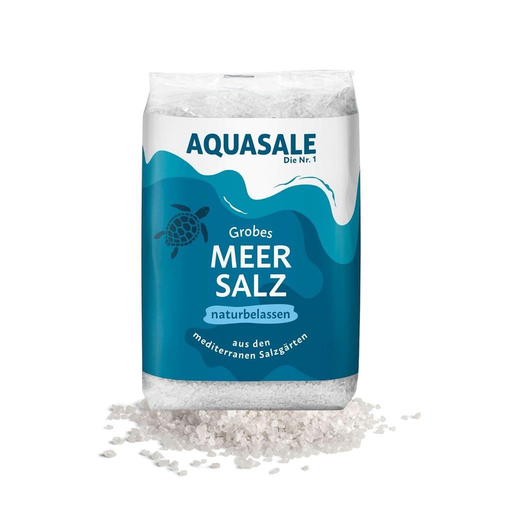 Aquasale hrubozrnná morská soľ 1000g Obrázok produktu 