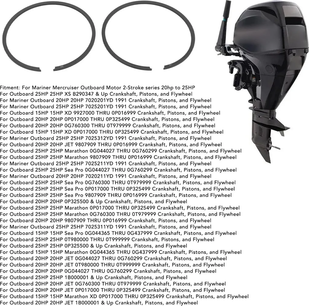 Stopper perte de compression Mariner 20-25 ch via segment 39-827491A12