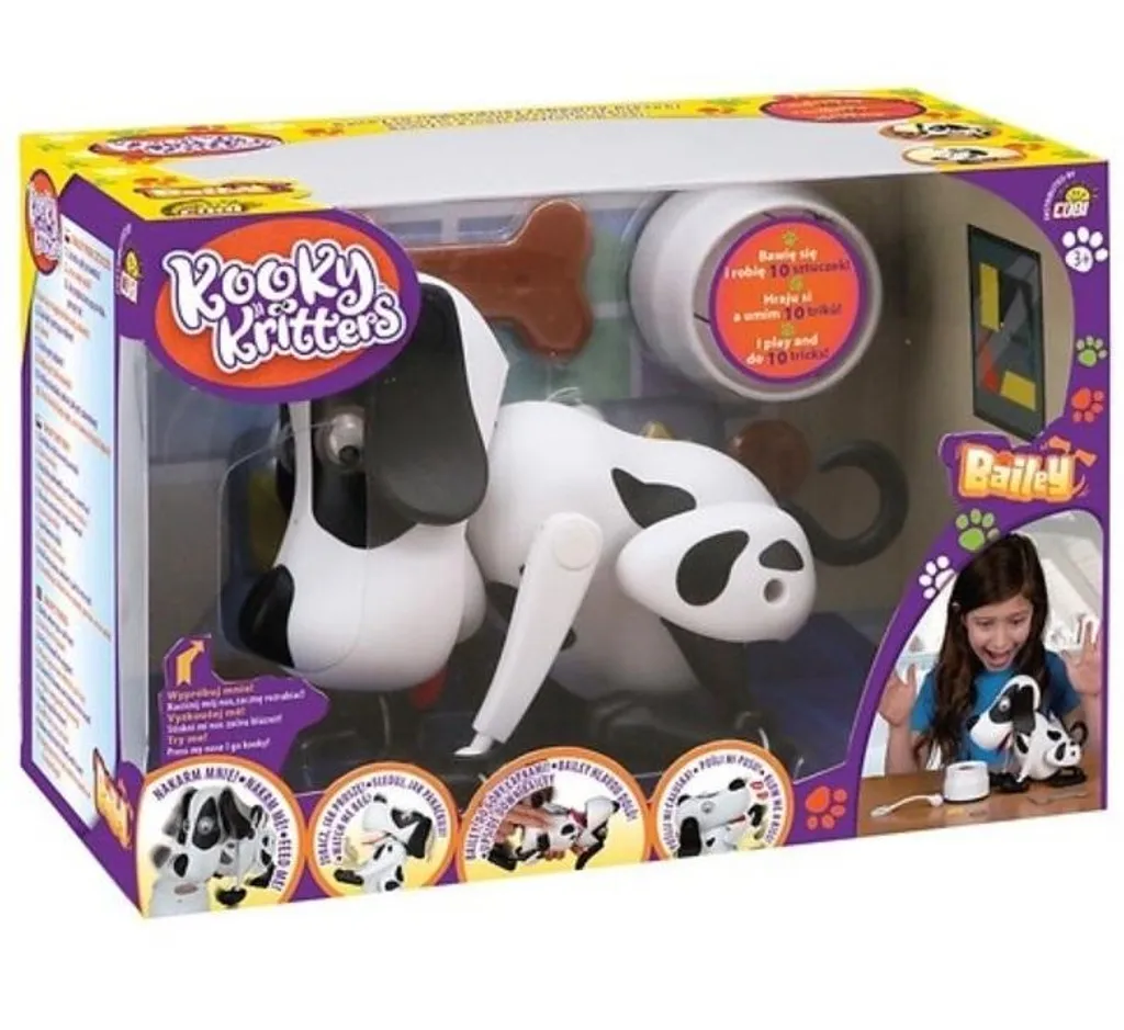 Jouet robot chien Cobi Kooky Kritters - Animal de compagnie électronique