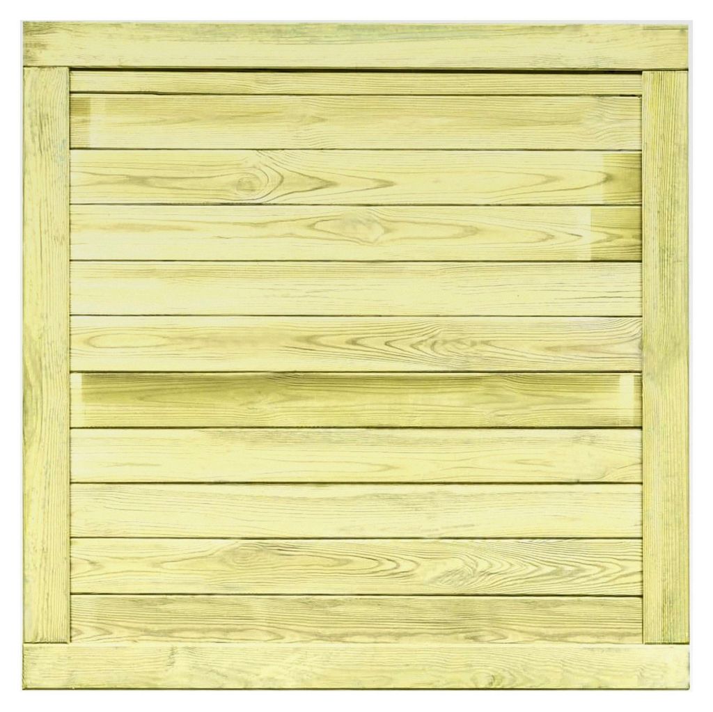 Gartentor aus imprägniertem Kiefernholz 100x100 cm, Sicherheitszauntor für Gartenzaun, Hoftor, Einfahrt, Grundstückssicherung
