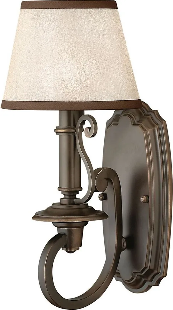 Applique Baroque Bronze Antique et Marron Casa Padrino - Finition Luxe