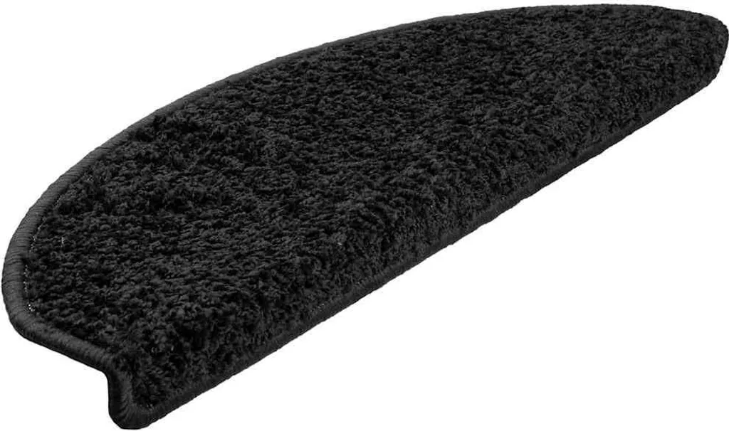 Tapis de sol escalier antidérapant noir 30 pièces 65x21x4 cm sécurité