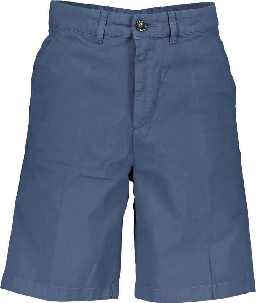 Bermuda Shorts Regular Fit 4 Taschen Knopf Reissverschluss Logo : Größe - 34 Größe: 34