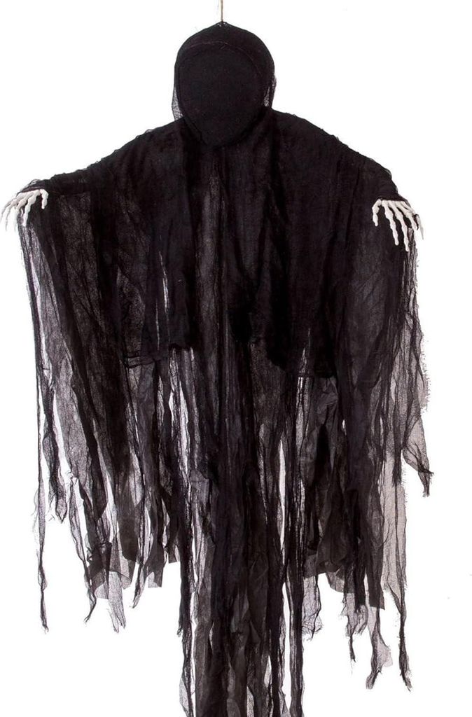 JOYIN 152,4 cm Halloween Grim Reaper černá hororová róba Obrázek produktu 