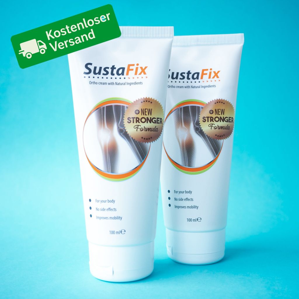 SustaFix 2x100ml Creme Susta Fix + Neue Stärkere Formel  Produktbild 