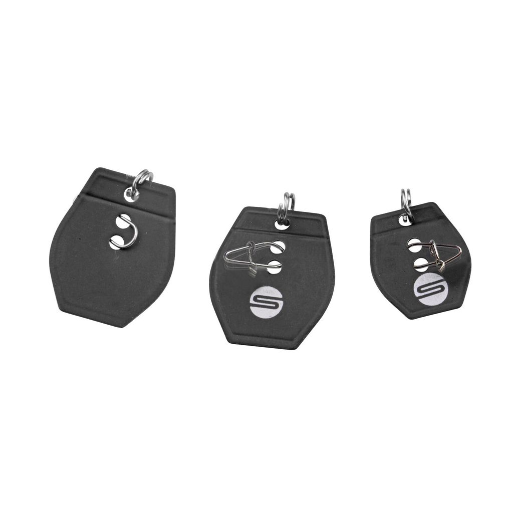Spro Freestyle Chatter Blades - 2 Metallklingen, Größe:16mm, Farbe:Matte Black