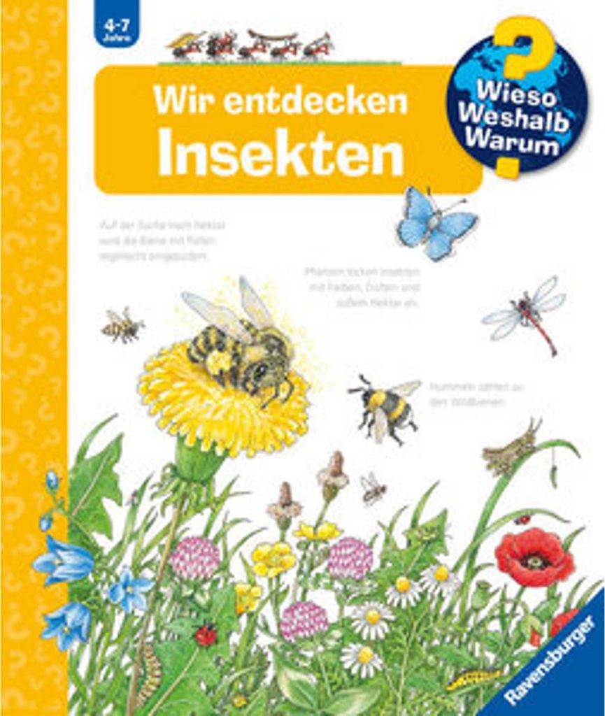 Wieso? Weshalb? Warum?, Band 39: Wir entdecken Insekten Produktbild 