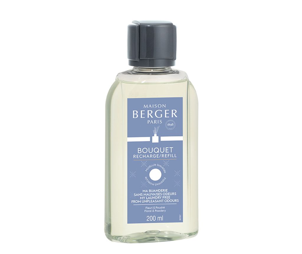 Maison Berger Paris 006767, Flasche, Flüssigkeit, Blumig, Transparent, 200 ml, 68 mm
