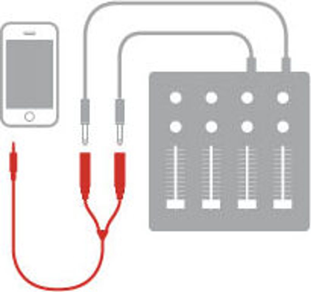 IK Multimedia – Cabo iLine Mono Output Splitter Zdjęcie produktu 