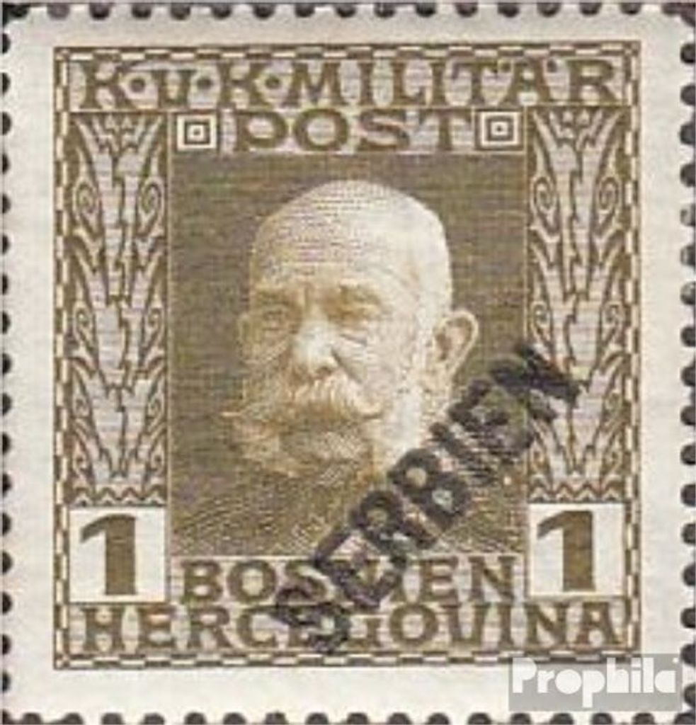 Briefmarken Österr.-Feldpost Serbien 1916 Mi 22 gestempelt Karl I.