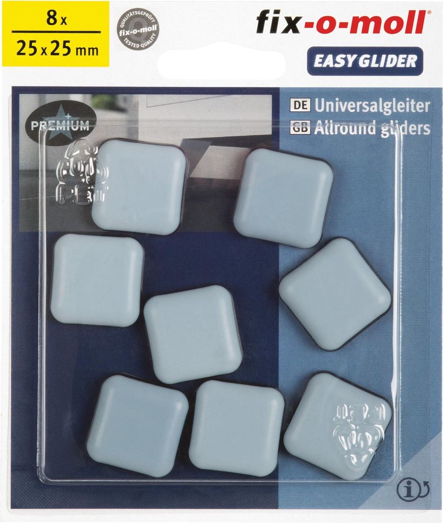 Universal-Gleiter Easyglider fix-o-moll 25 x 25 mm