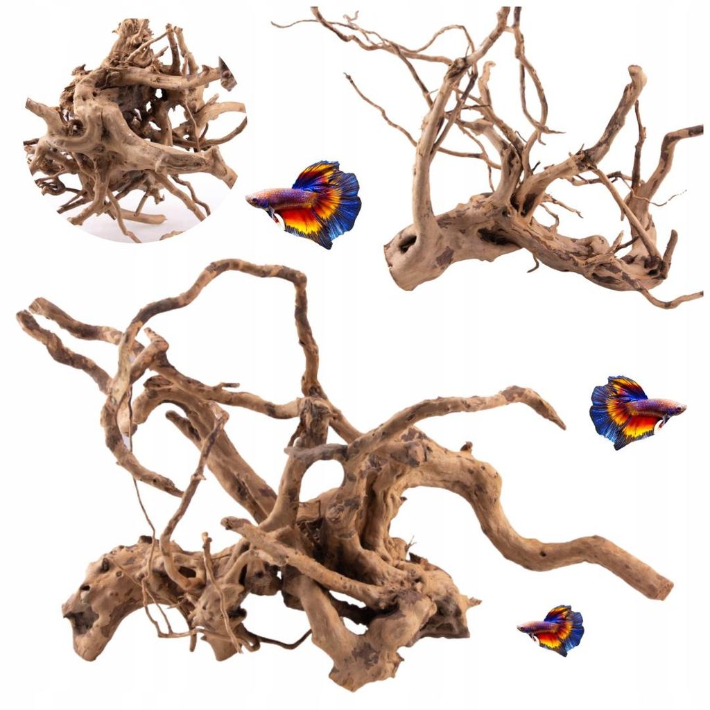 Legno Acquario Red Moor XXL 50-60 cm, decorazione naturale Immagine del prodotto 