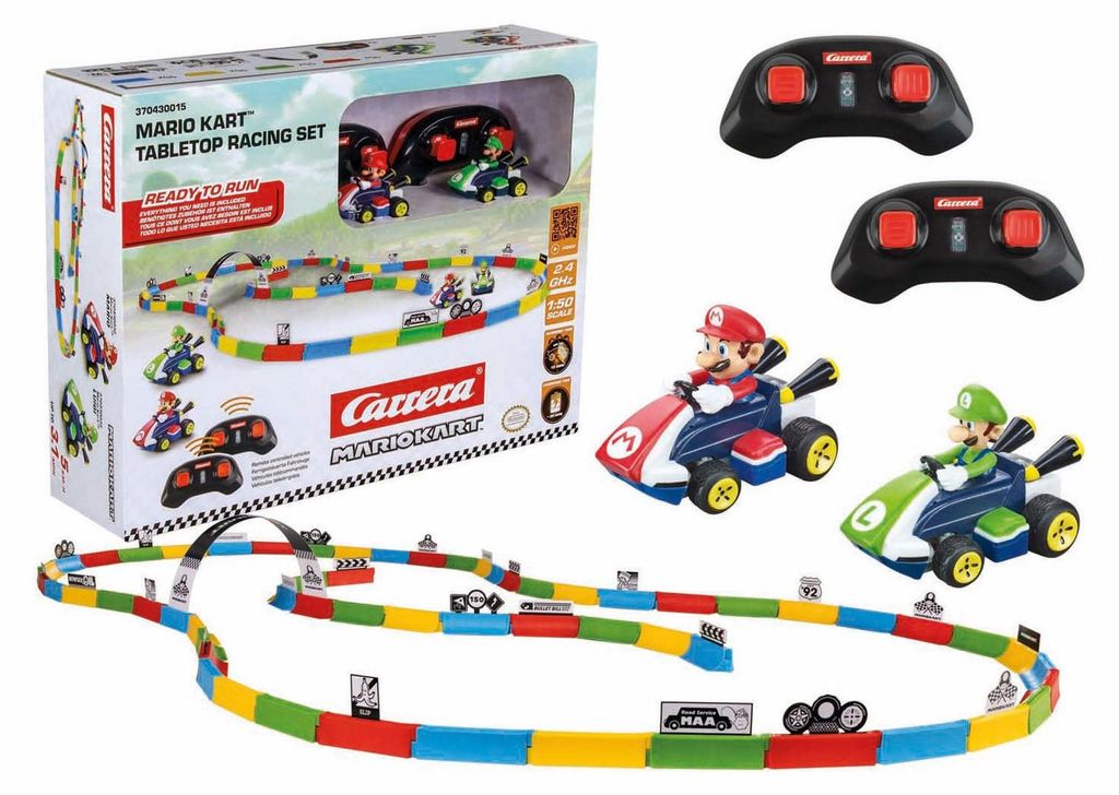 Carrera 2,4GHz Mario Kart(TM) Tabletop Racing Set - Mario Image du produit 
