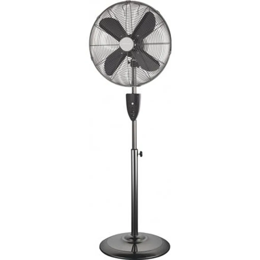 Ventilateur de salon oscillant MPM 40cm Noir - Fraîcheur 3 Vitesses
