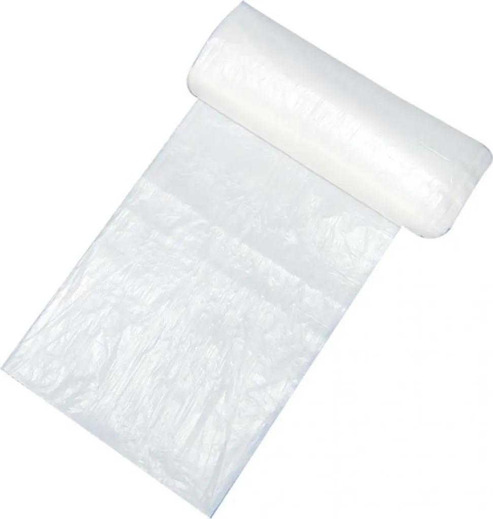 Sac poubelle 60L transparent pour maintenance de bureaux et collectivités