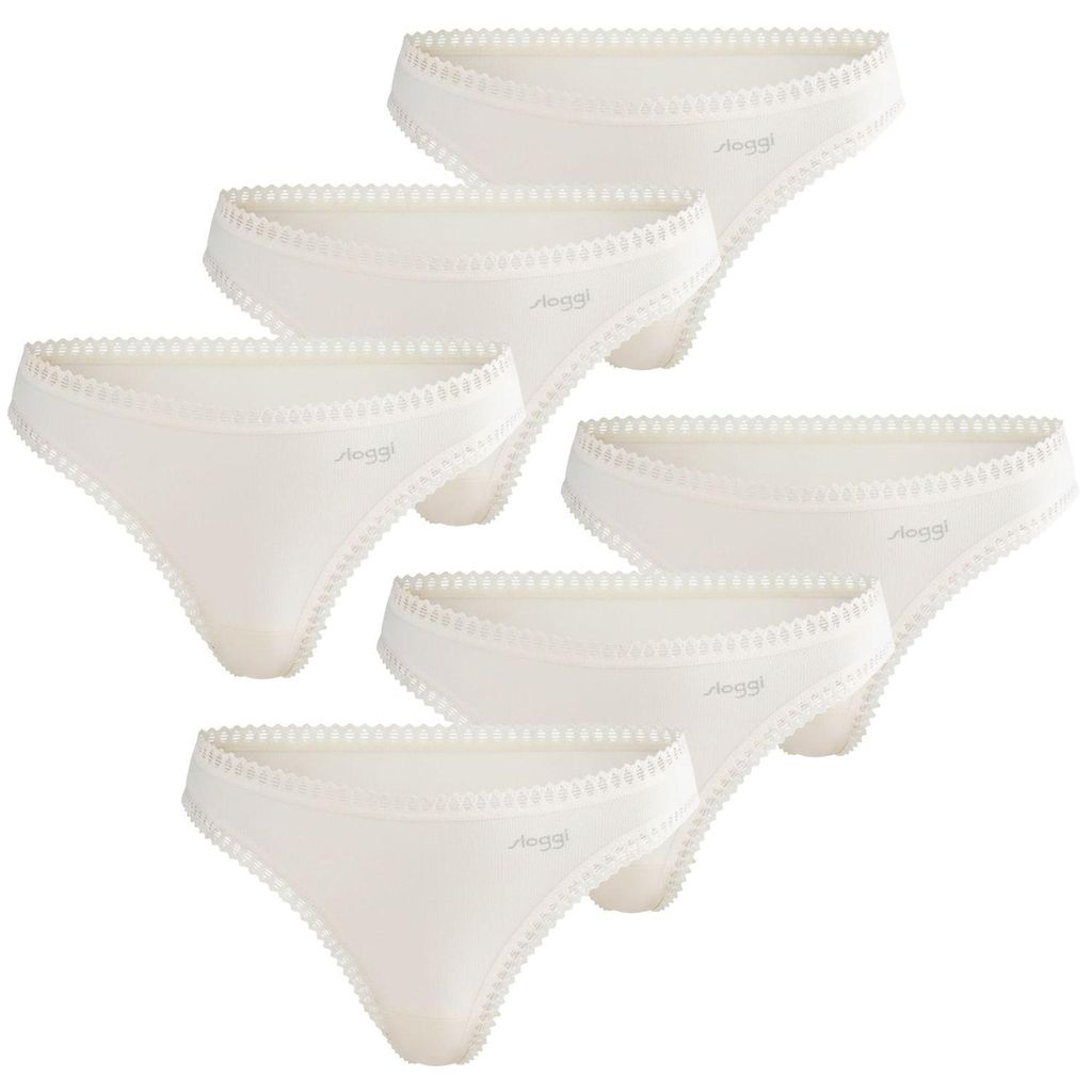 SLOGGI Damen Strings GO CRUSH | 3er oder 6er Pack | 8053