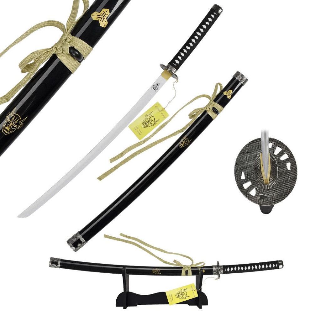 Katana décoratif sabre de samouraï en bois 103 cm avec Image du produit 