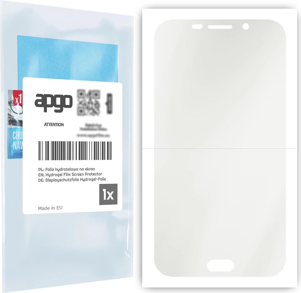 apgo Schutzfolie für Samsung Galaxy S6 Edge+ SM-G928F, Hydrogel Displayschutzfolie, mit Positionierhilfe, Hydrogel-Folie TPU 5D [Matt, Anti-Finger...