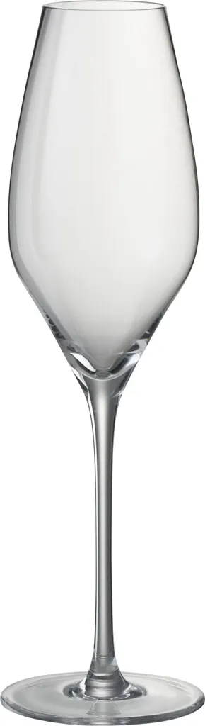 Verre à Champagne J-Line Leti en Verre Transparent de Haute Qualité