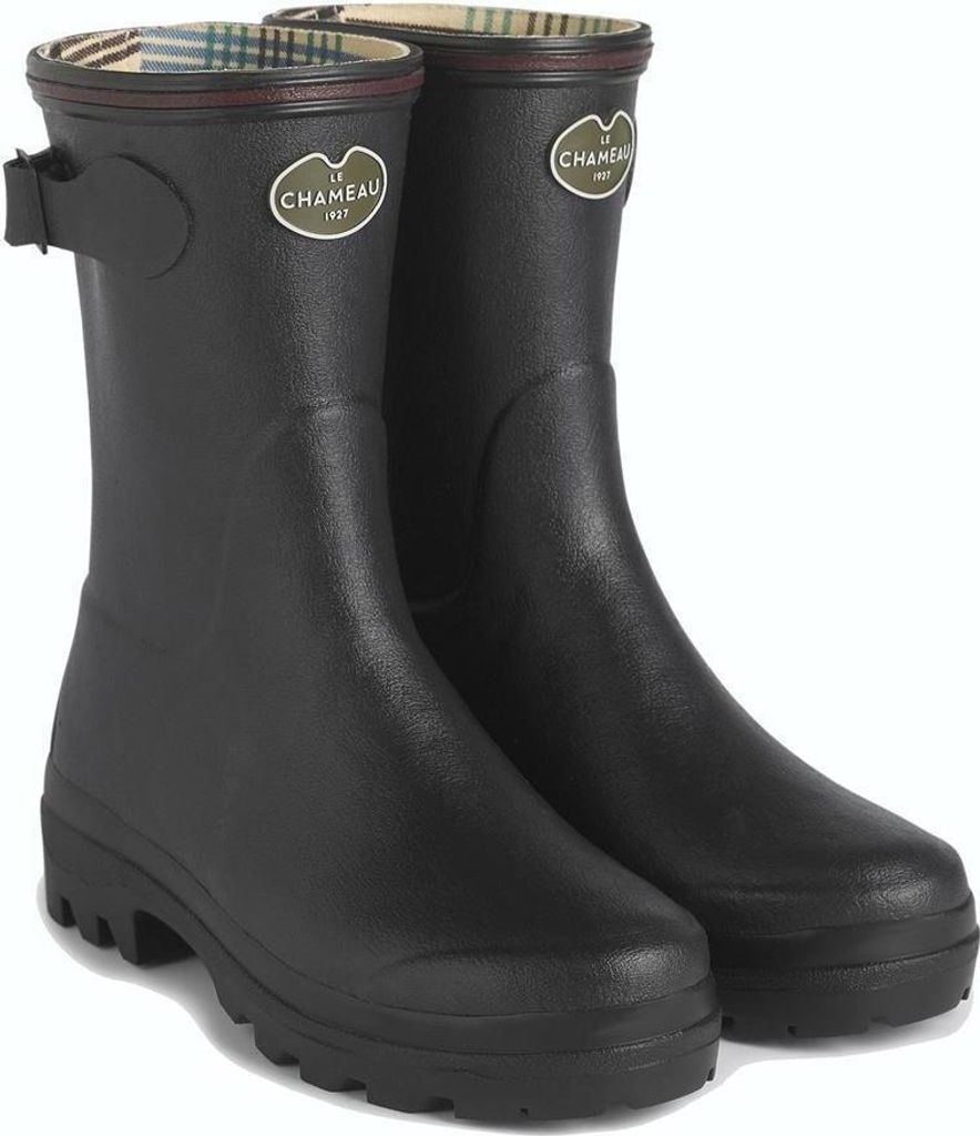 Le Chameau Giverny Bottillon Stiefel Damen Schwarz 37