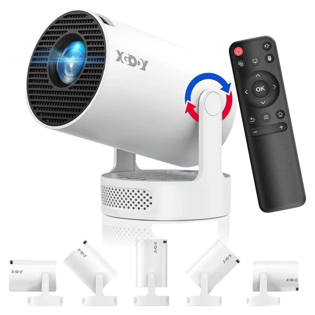 Vidéoprojecteur LCD 12000 Lumens HD 720p Image 120 Pouces - Modèle V12