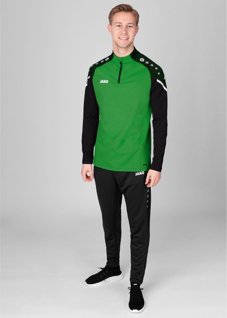 JAKO Ziptop Performance L Soft Green/Schwarz Produktbild 13
