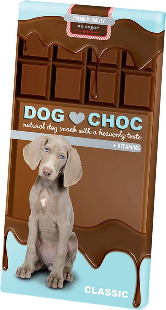 DUVO+ DOG CHOC Classic 100g cioccolato per cani senza Immagine del prodotto 