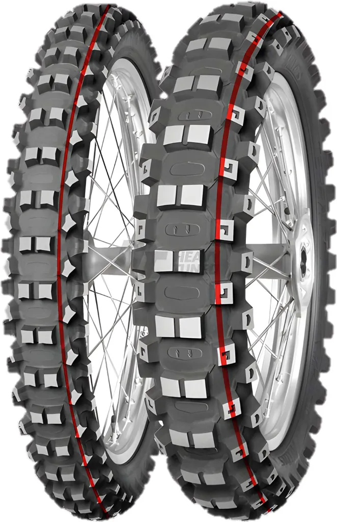 Pneu Mitas Terra Force-MX MH Red-Green 90/100-16 51M TT Arrière Moto