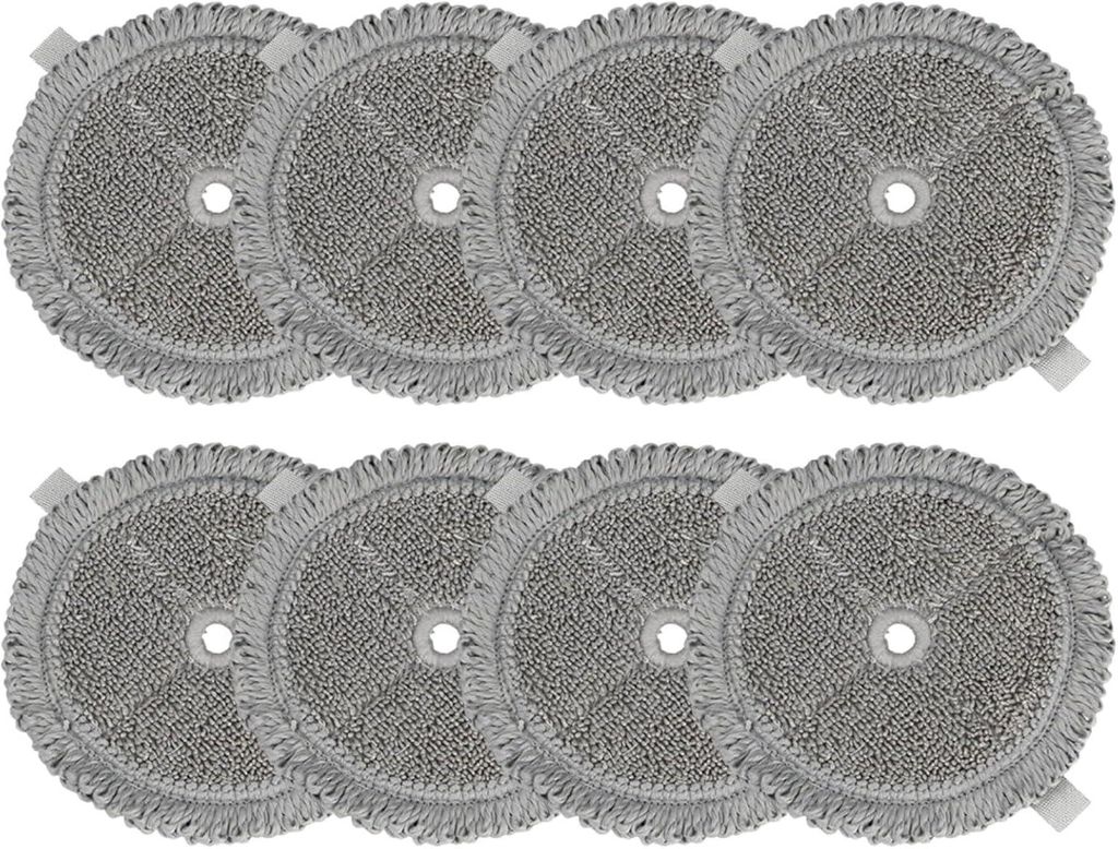 Wischpads Mikrofaser-Ersatztücher für Bosch Unlimited 7 ProHygienic Staubsauger, kompatibel mit BCS71HYG1 BCS712HYG5 BBS71BHYG (8 Stück)