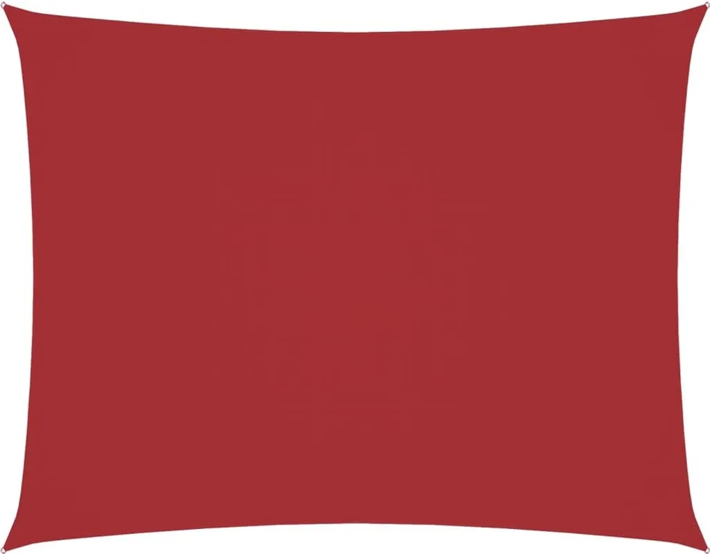 Tenda da Sole Rettangolare Rosso Passione 3x4,5m | Design Oxford Elegante