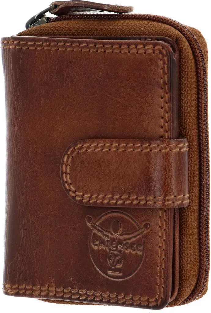 CHIEMSEE Pelle portafoglio Leather Wallet Cognac marrone