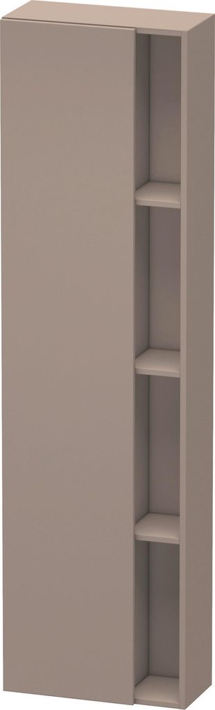 Duravit Hochschrank DURASTYLE 240 x 500 x 1800 mm Anschlag links basalt matt/basalt matt