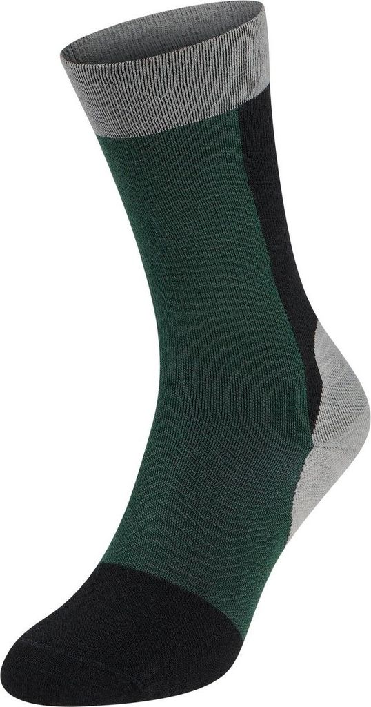 Mittellange Performance Wolle Wandersocken, Unisex - Odlo, Farbe:61001 black - urban chic, Größe:45-47