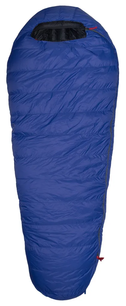 Sac de couchage plume 3 saisons Warmpeace Solitaire 500 bleu 195cm