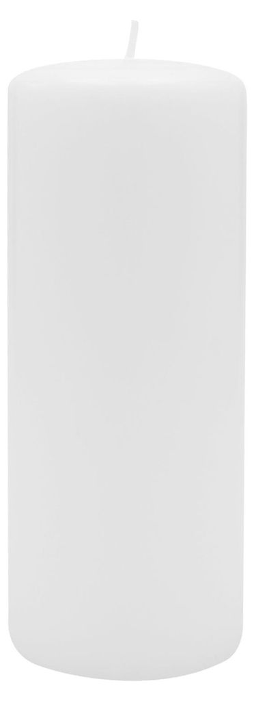 Flachkopf-Stumpenkerzen Weiß 300 x Ø 100 mm, 2 Stück Produktbild 