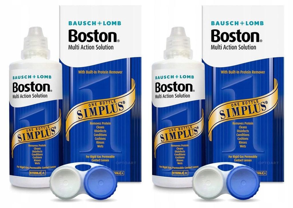 Boston Simplus 120 ml - Płyn do twardych soczewek
