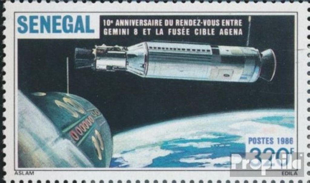 Briefmarken Senegal 1987 Mi 913 (kompl.Ausg.) postfrisch Produktbild 